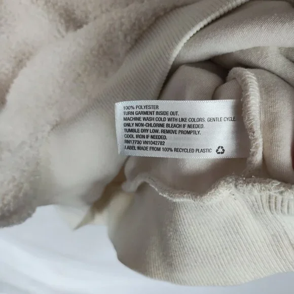 Universal Thread Cozy Cream Sweatshirt Women's Size Small - Picture 4 of 8